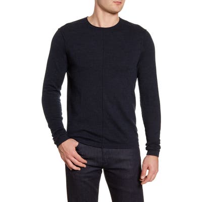 Robert Barakett Sudbury Merino Wool Crewneck Sweater, Blue