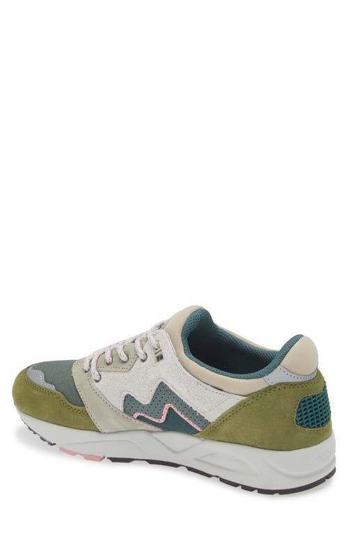 Shop Karhu Gender Inclusive Aria 95 Sneaker In Sphagnum/dark Forest