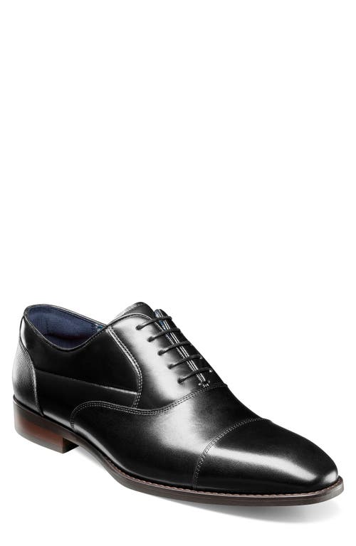 Kallum Cap Toe Oxford in Black