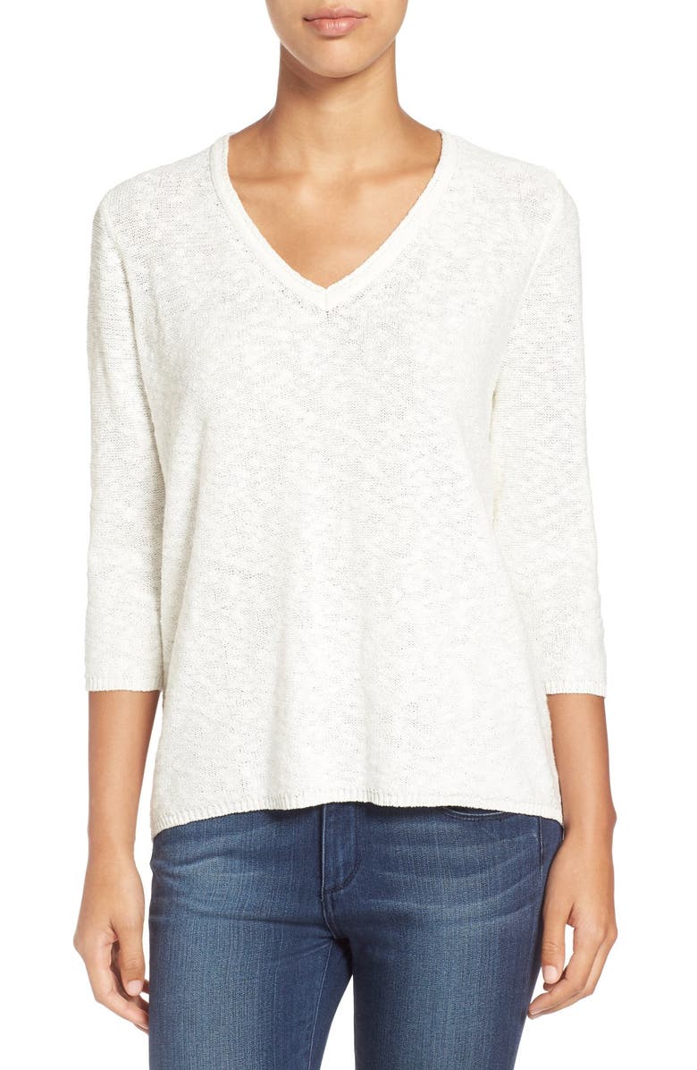 Two by Vince Camuto Split Shirttail Back Knit Tunic | Nordstrom