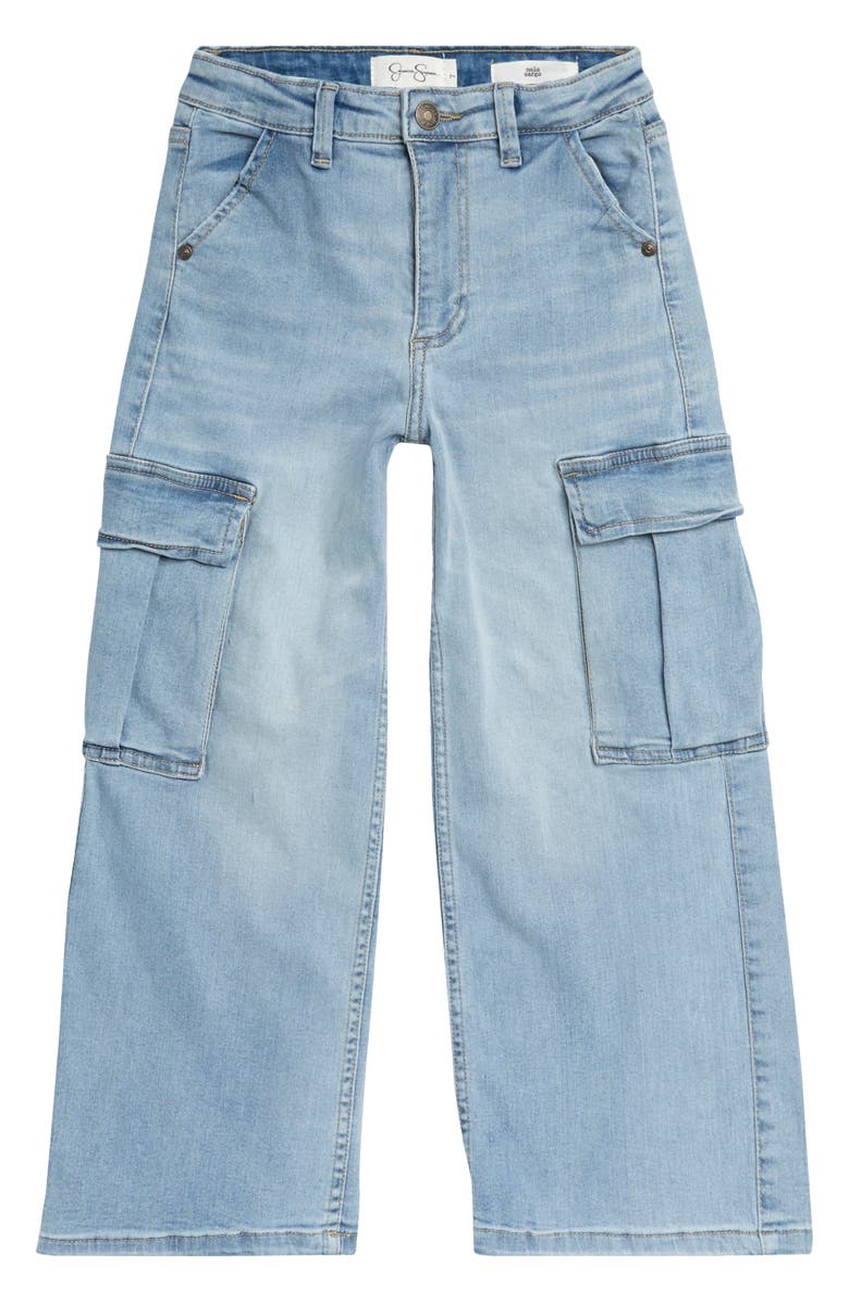 Jessica Simpson Kids' Wide Leg Cargo Jeans | Nordstromrack