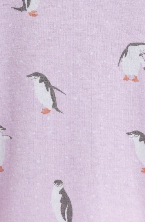 Shop Honeydew Star Seeker Pajamas In Lavender Penguins