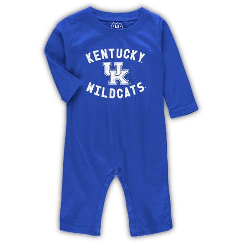 Infant Wes & Willy Royal Kentucky Wildcats Core Long Sleeve Jumper
