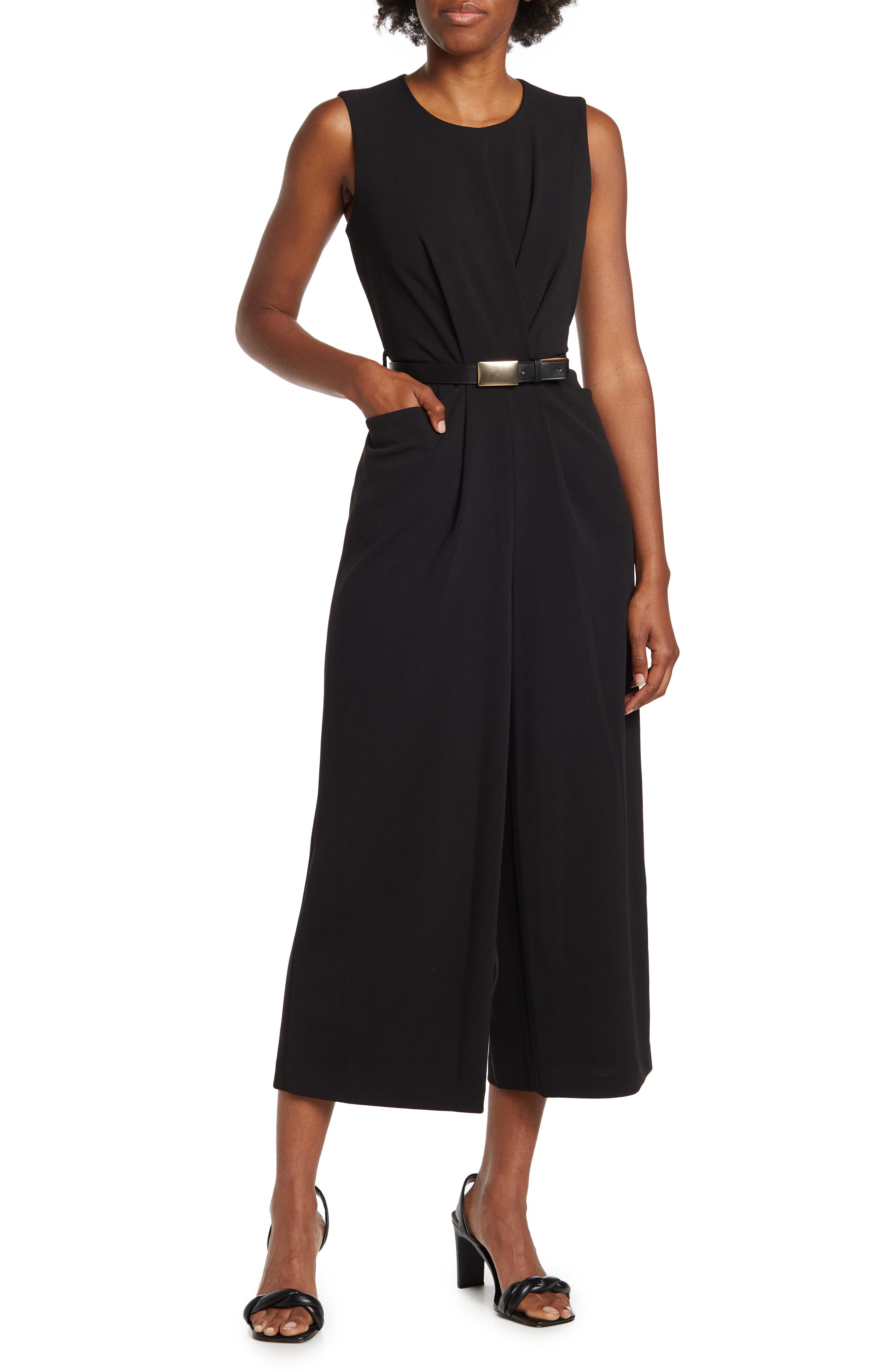 calvin klein cut out jumpsuit