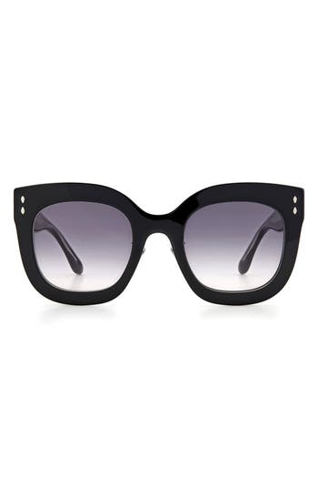 Isabel Marant 52mm Cat Eye Sunglasses In Black