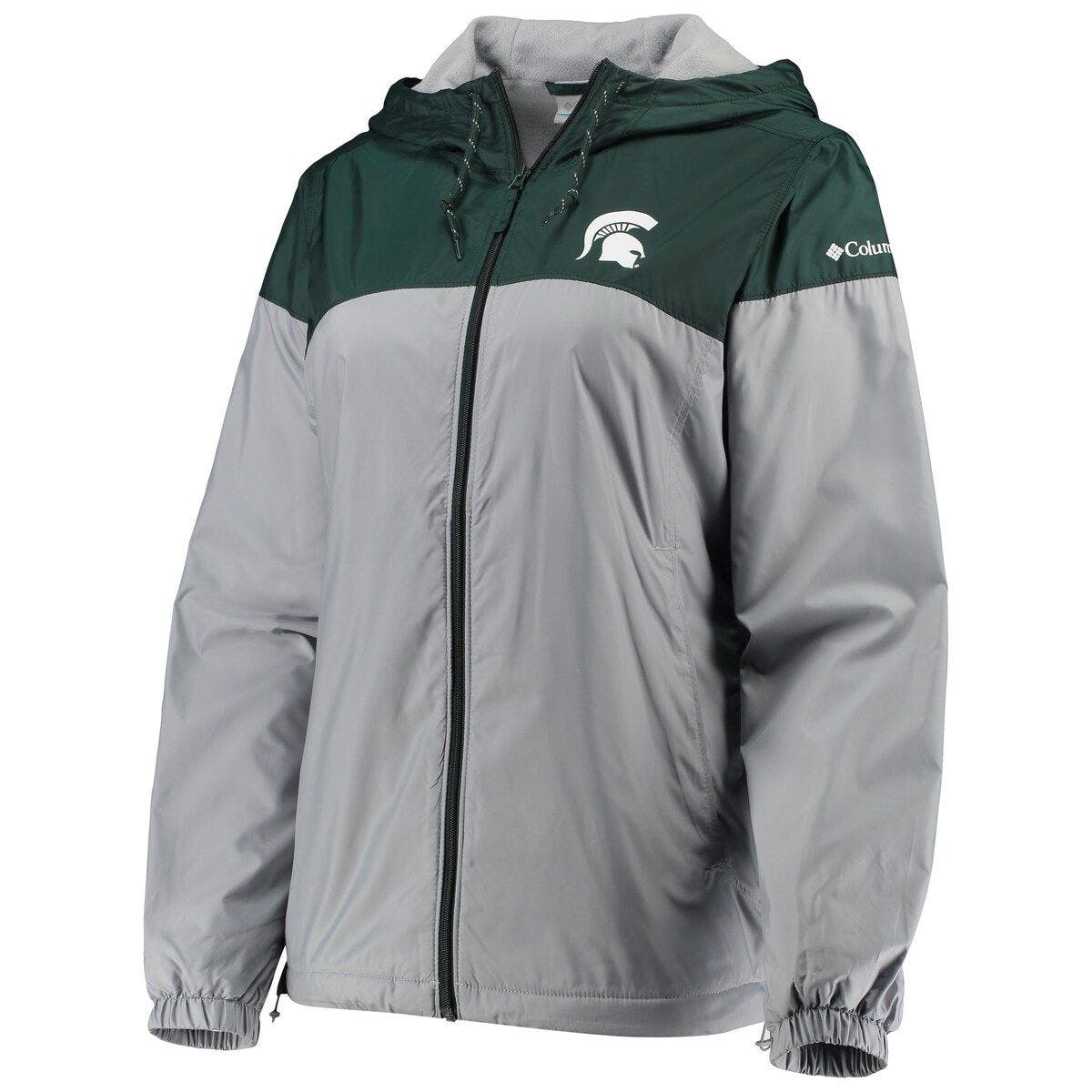 hunter green columbia jacket