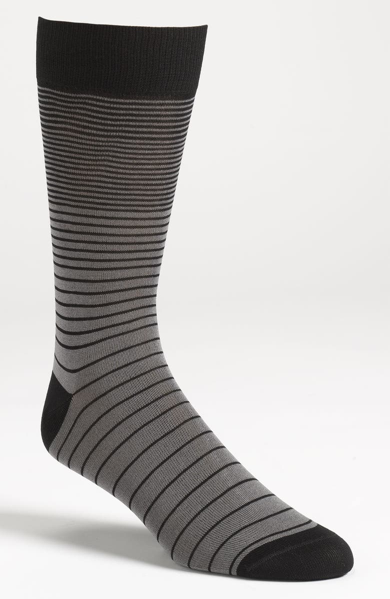 Lorenzo Uomo Gradient Stripe Socks | Nordstrom