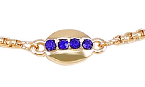 Vince Camuto Crystal Layered Chain Y-necklace In Gold Tone