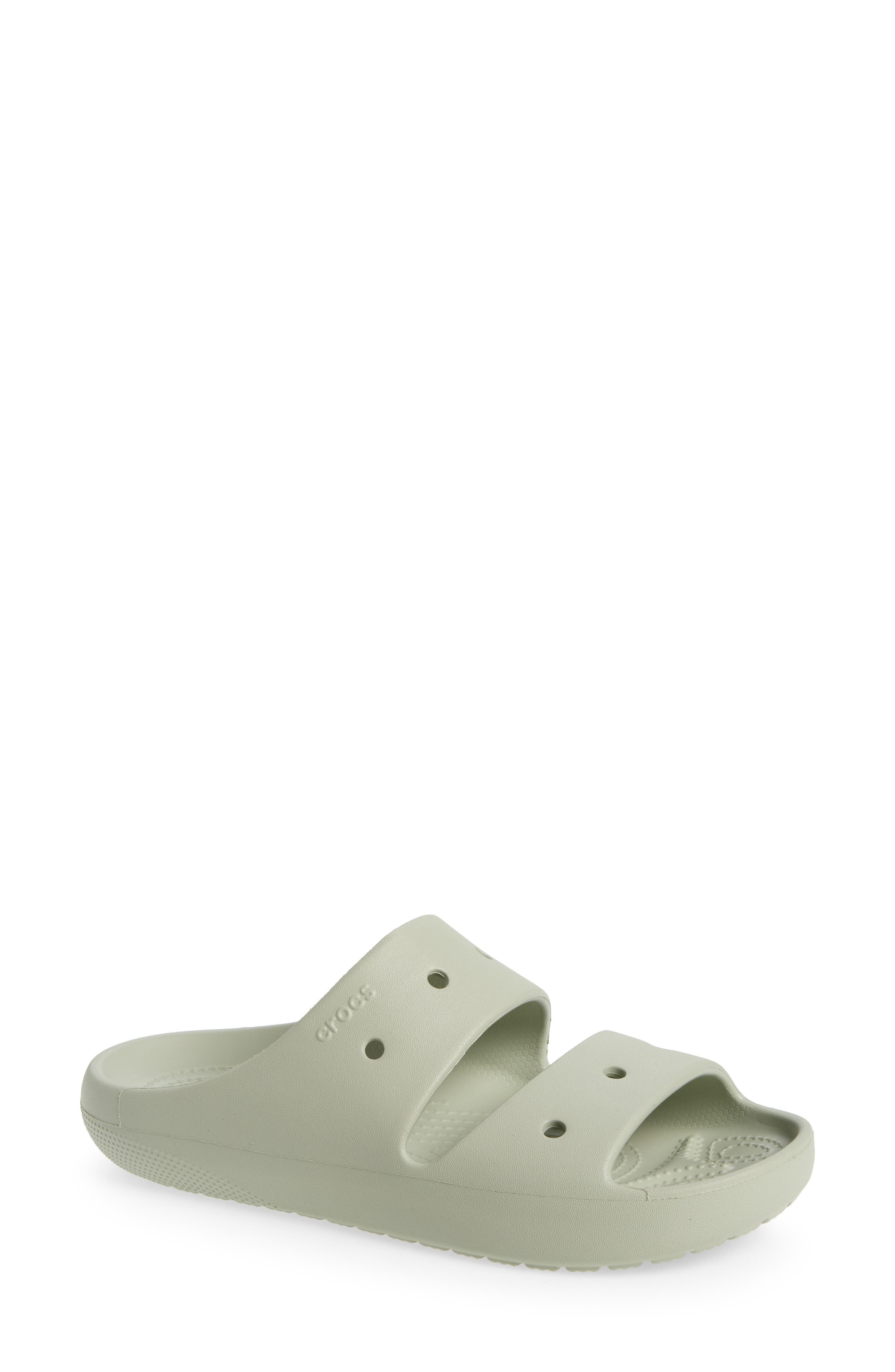 Crocs Classic V2 Water Resistant Sandal In Plaster