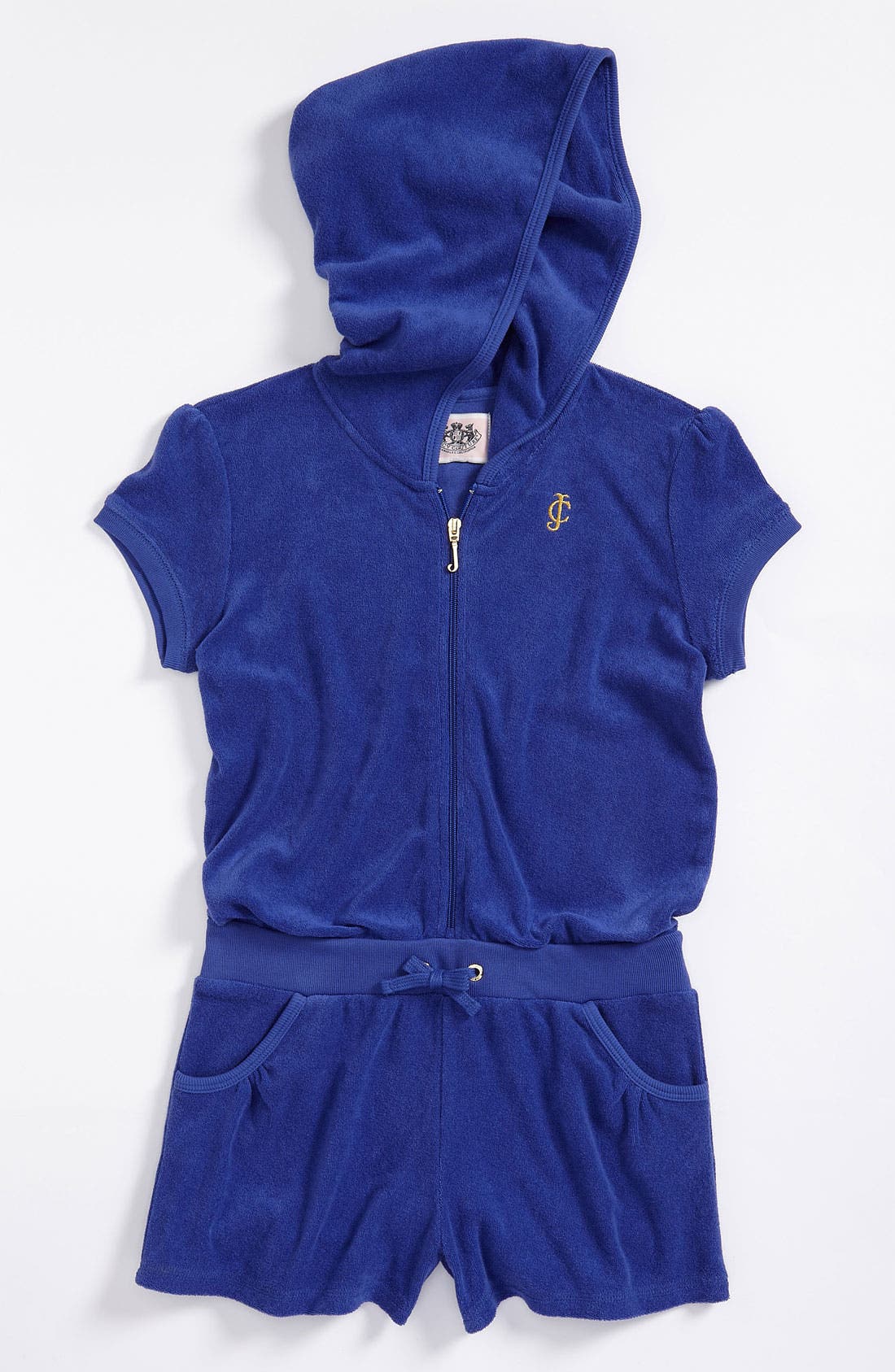 Juicy Couture Terry Cloth Romper (Little Girls) Nordstrom