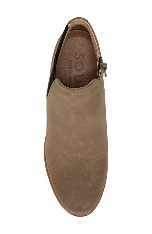 Soul Naturalizer Affirm Womens Faux Leather Ankle Booties In Taupe Faux Leather