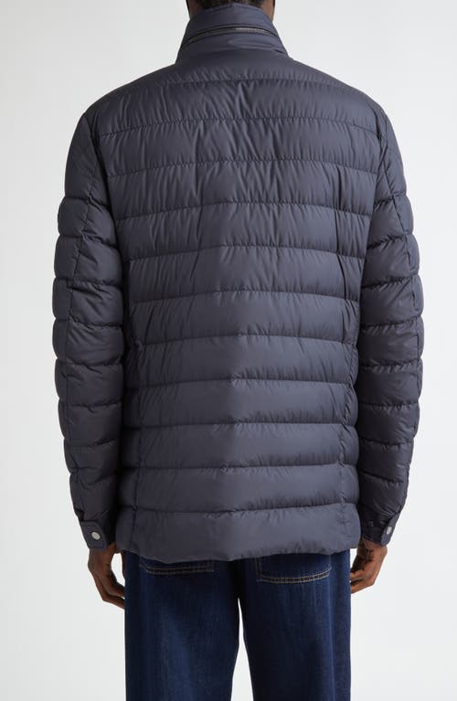 Shop Moncler Fuciade Down Jacket In Blue