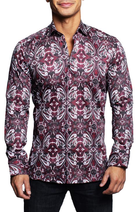 Men's Burgundy Shirts | Nordstrom