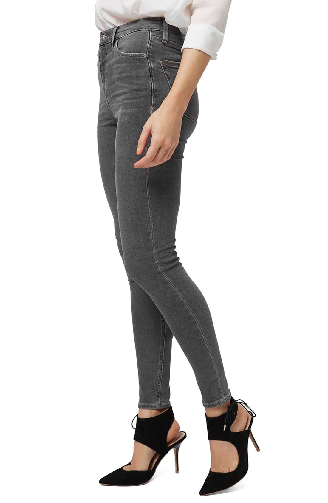 jamie high waist ankle skinny jeans
