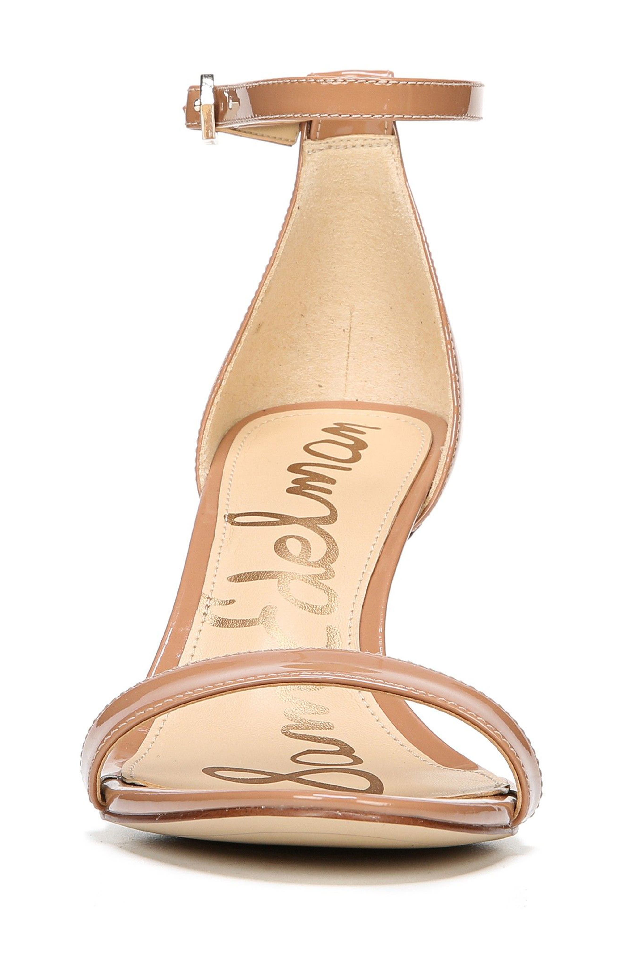 SAM EDELMAN,
                            'Patti' Ankle Strap Sandal,
                            Alternate thumbnail 201, color,
                            257