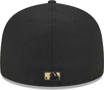 Men's New Era Natural Boston Red Sox Beach Front 59FIFTY Fitted Hat