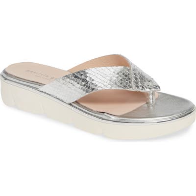 Patricia Green Casablanca Flip Flop, Metallic