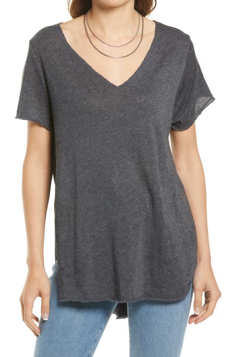 Women's Cotton Blend Tops | Nordstrom