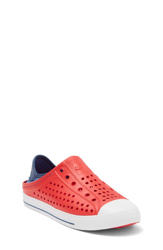 Skechers Kids' Guzman Step Slip-on Sneaker In Red/ Navy