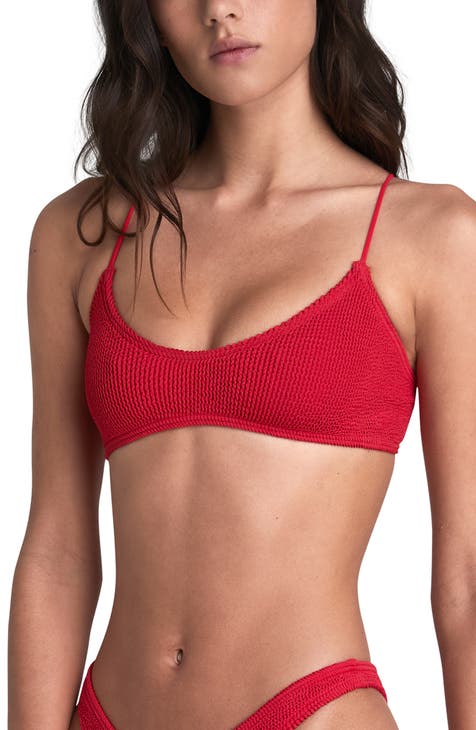 Ribbed Hook String Bikini Set (Red) in Bareilly at best price by