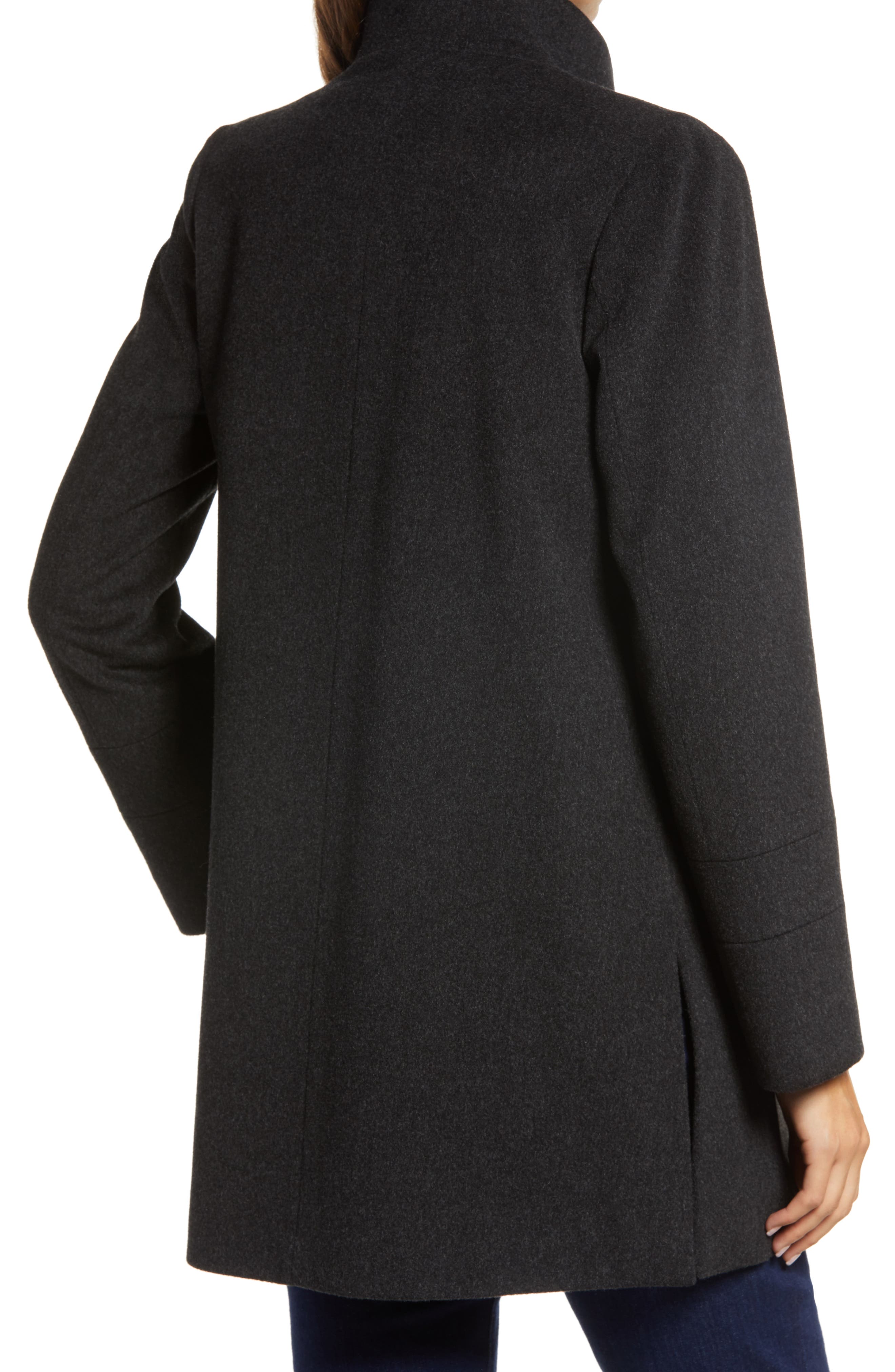 Fleurette Stand Collar Wool Car Coat Nordstrom Rack