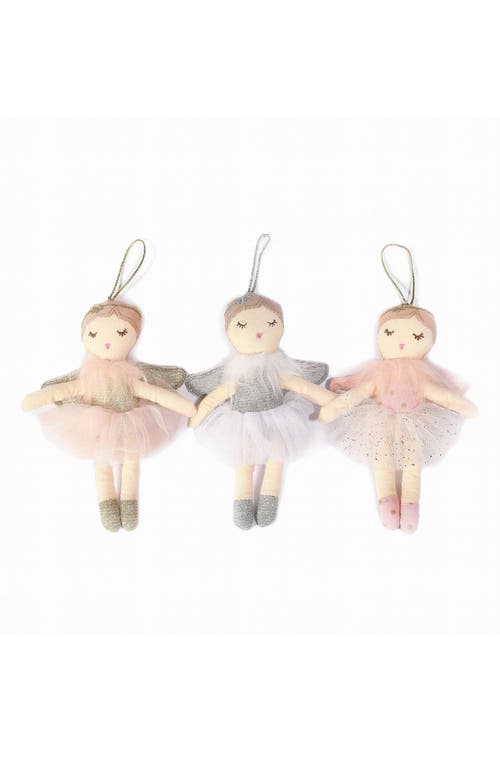 MON AMI Set of 3 Angel Ornaments in Multi at Nordstrom