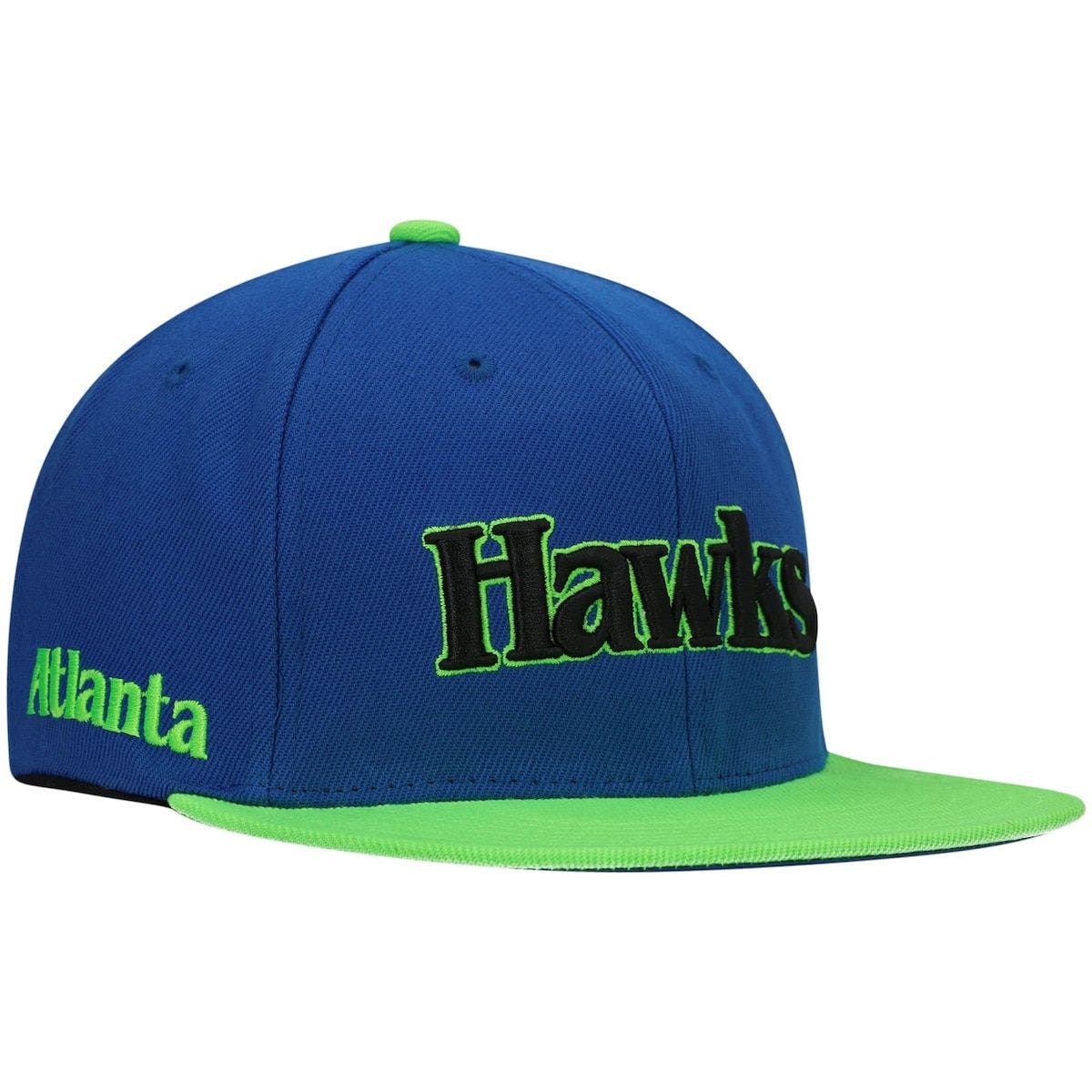 atlanta hawks mitchell and ness snapback