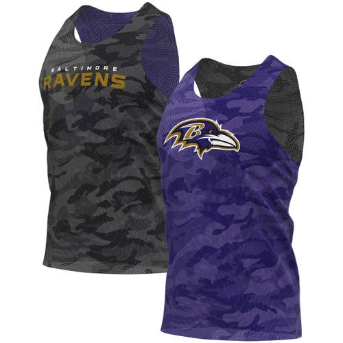 UPC 195581000201 product image for Men's FOCO Black/Gray Baltimore Ravens Reversible Mesh Tank Top at Nordstrom, Si | upcitemdb.com