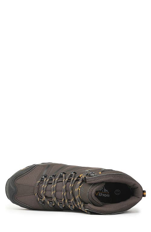 Shop Nortiv8 Waterproof Hiking Boot In Brown/black/tan