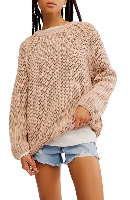 FREE PEOPLE FREE PEOPLE TAKE ME HOME COTTON SWEATER 