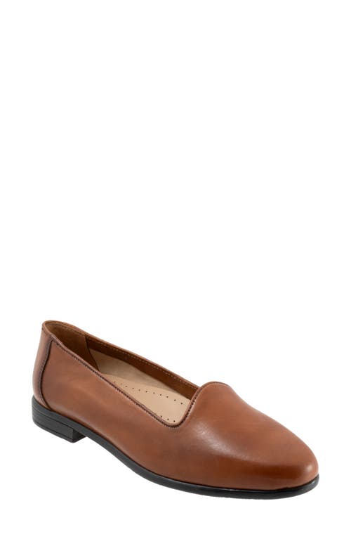 Liz Lux Flat - Multiple Widths Available in Brown