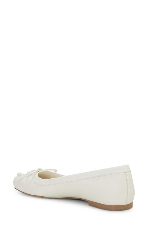 Vince Camuto Corrine Ballet Flat In Creamy White
