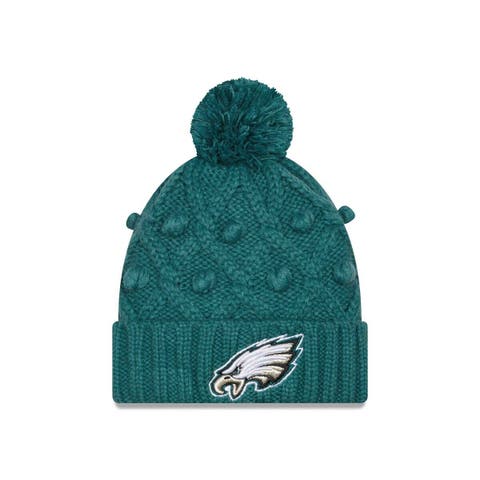 Green Bay GB Patch Ribbed Cuff Knit Winter Hat Pom Beanie (Gold/Green  Patch) 