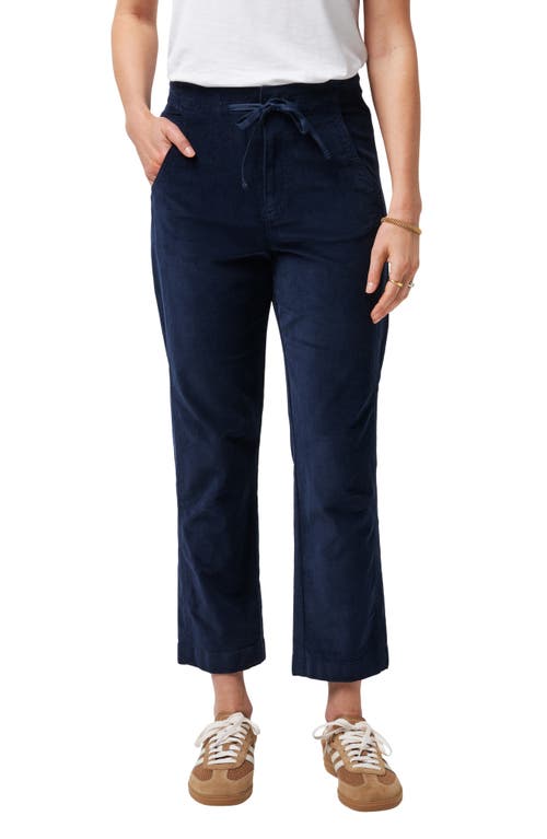 Travismathew Friday Feeling Straight Leg Ankle Pants In Navy Blazer