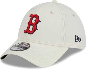 New Era Men's New Era Cream Boston Red Sox Chrome Team Classic 39THIRTY Flex  Hat