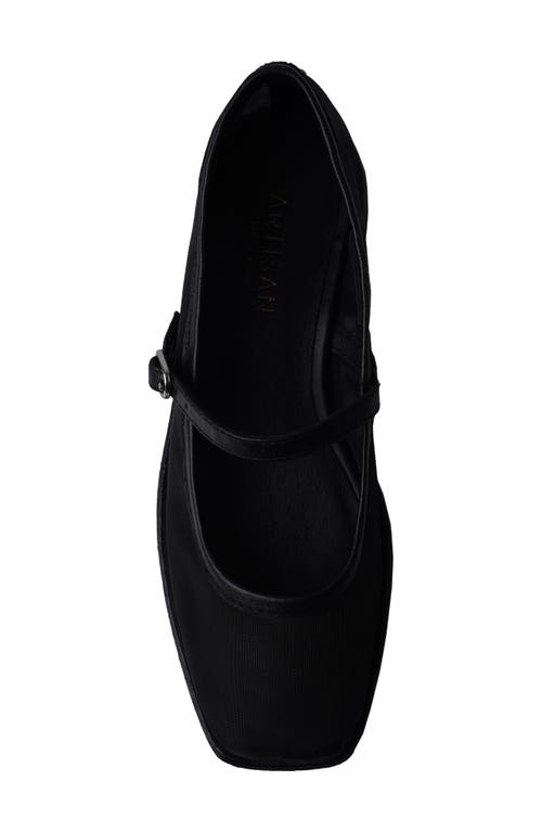 Artisan Crafted By Zigi Quiley Mary Jane Pump In Blk Fabric