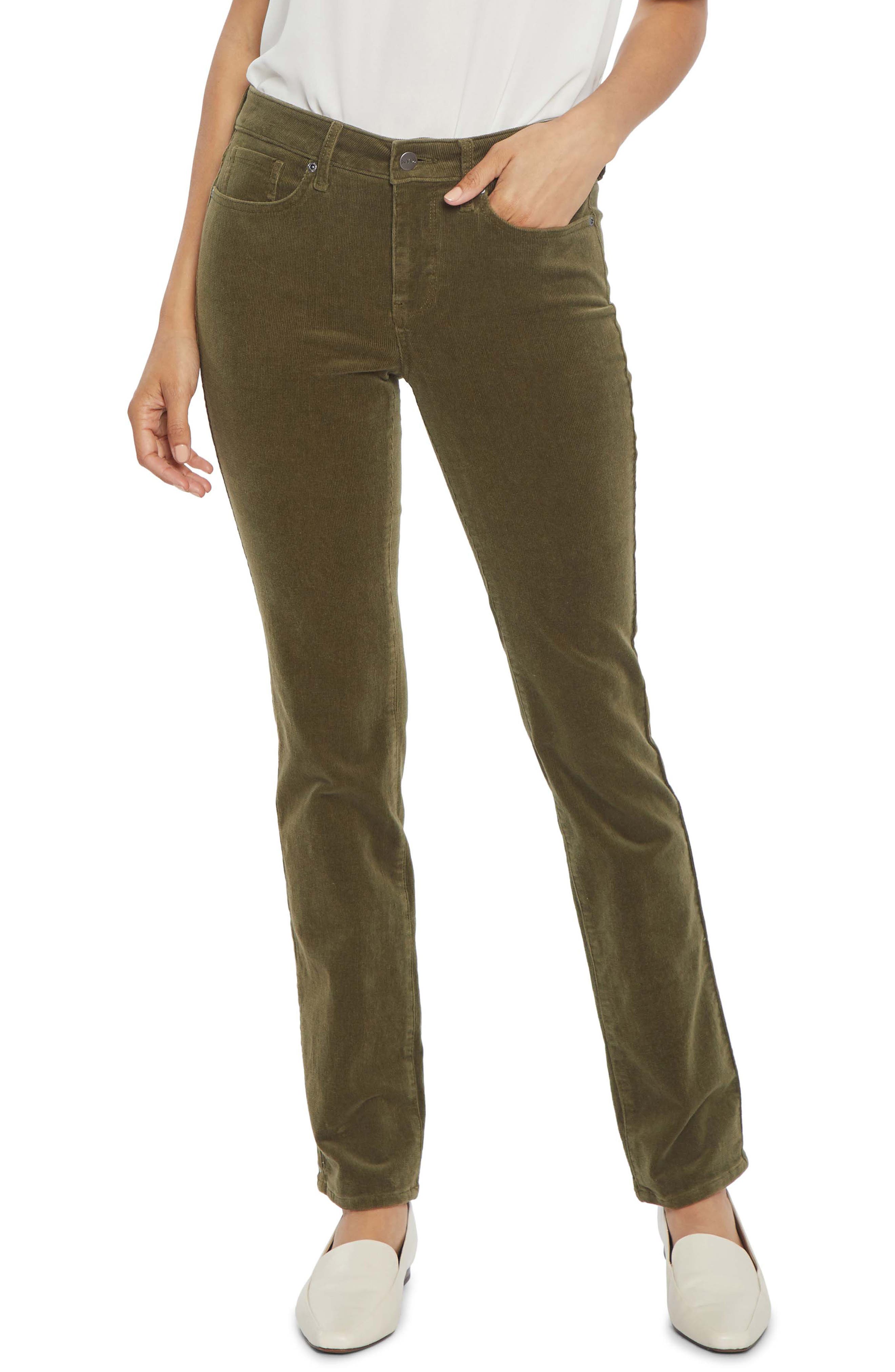 skinny stretch corduroy pants