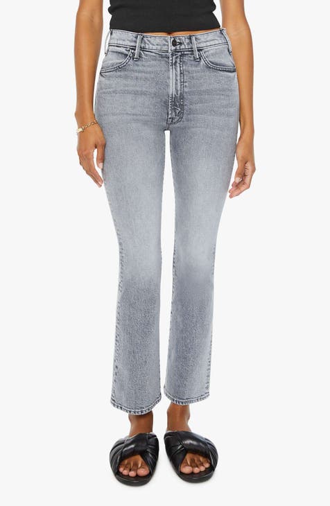 The Hustler Ankle Flare Jeans (Drawing a Blank)