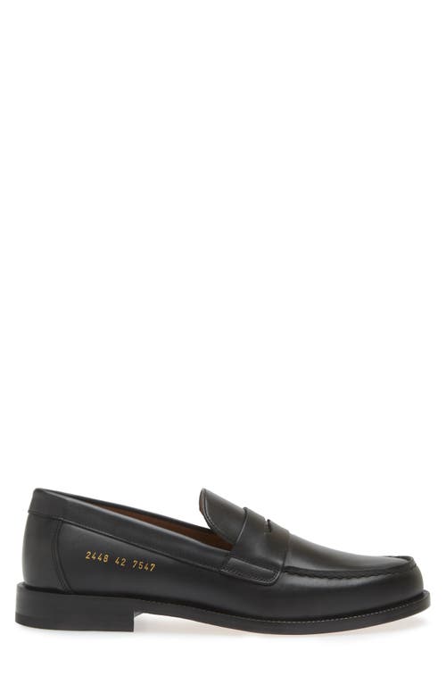 Common Projects Penny Loafer In Black