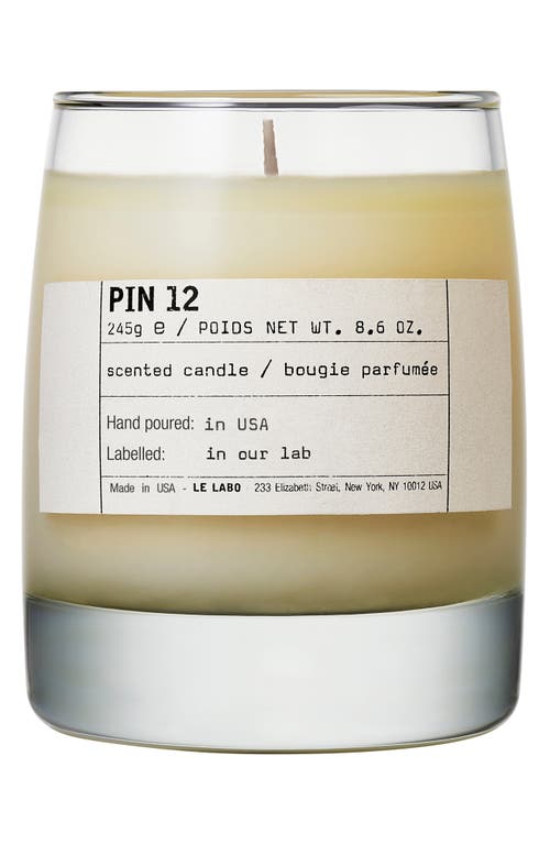 Le Labo Pin 12 Classic Candle at Nordstrom