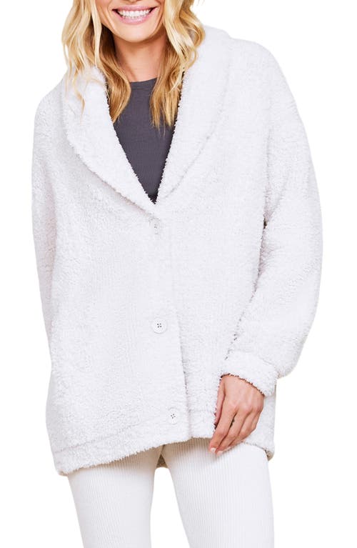 Shop Barefoot Dreams Cozy Chic® Shawl Collar Cardigan In Almond