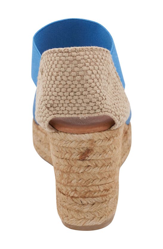Shop Andre Assous Pedra Espadrille Wedge In French Blue