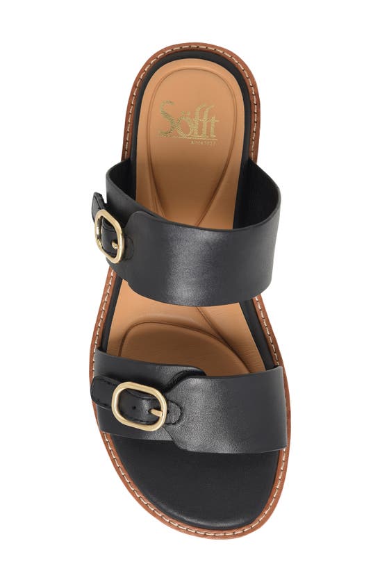 Shop Söfft Noella Slide Sandal In Black