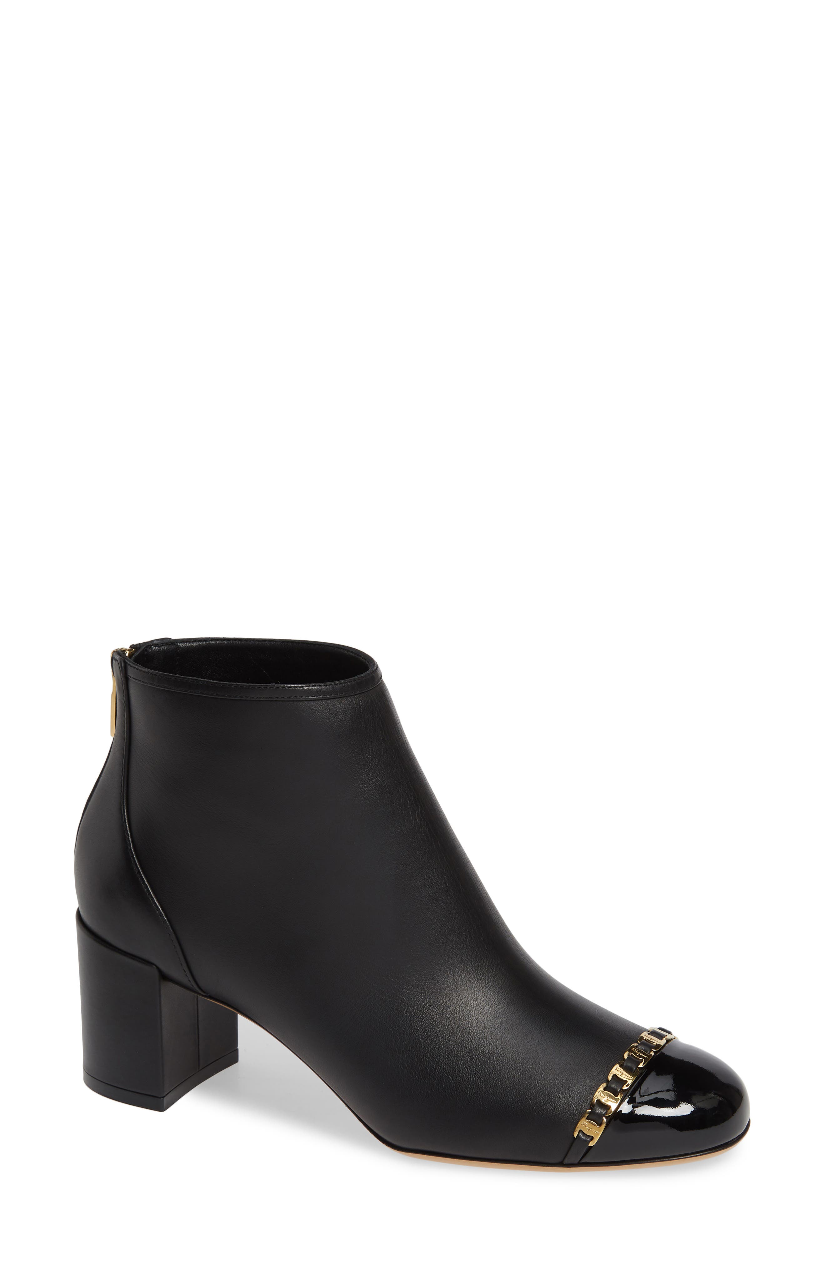 salvatore ferragamo booties