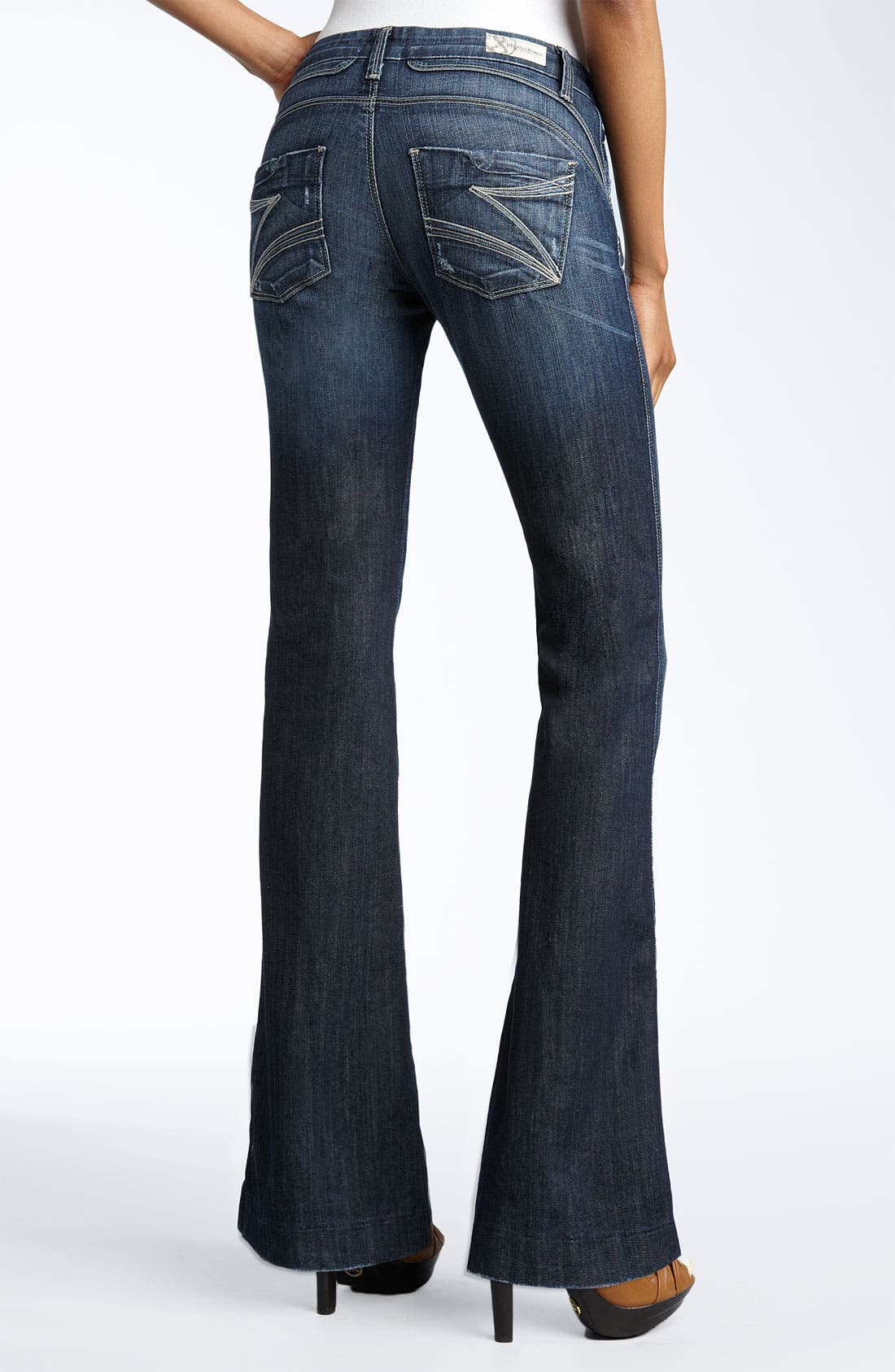 george elastic waist jeans