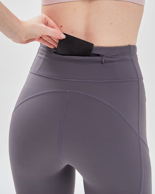 Shop Rebody Active Shine On Silkiflex Legging 27" In Charcoal