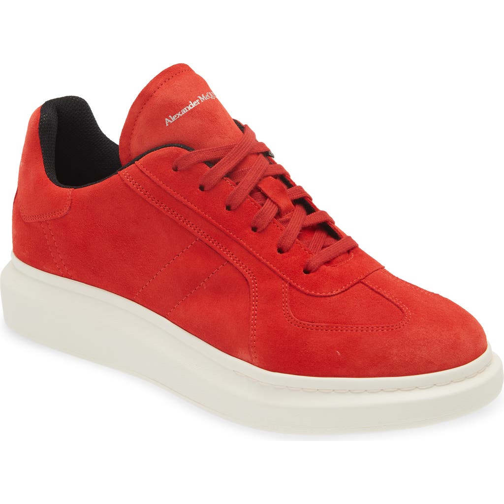 Alexander Mcqueen Oversize Retro Sneaker In Fire Red