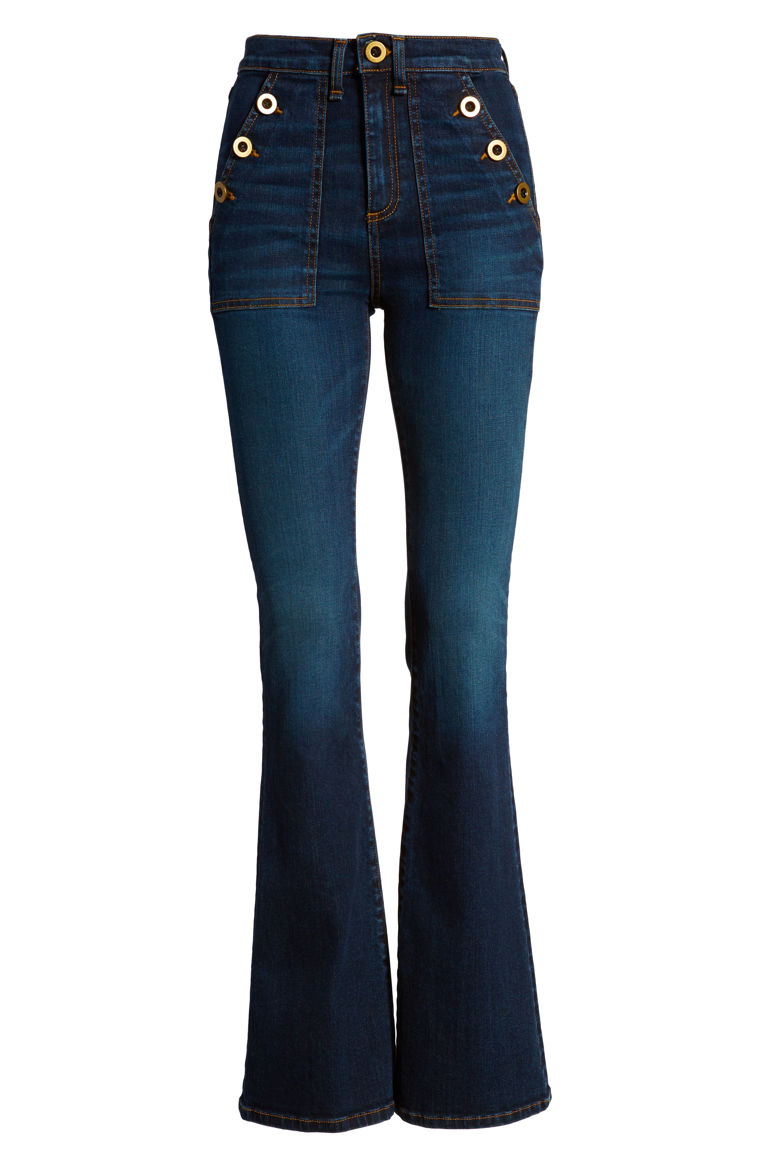 veronica beard florence flare jeans