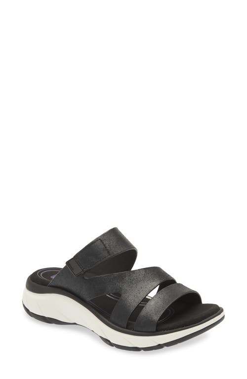 Akili Slide Sandal in Black