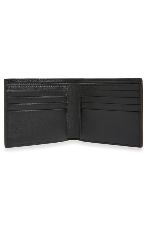 Shop Balenciaga Square Billfold Wallet In Black/white